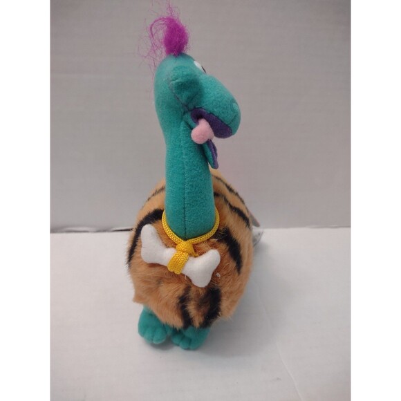 Vintage Russ Flintstone's Rubbles Jr. Dinosaur Plush New Old Stock - Picture 2 of 6